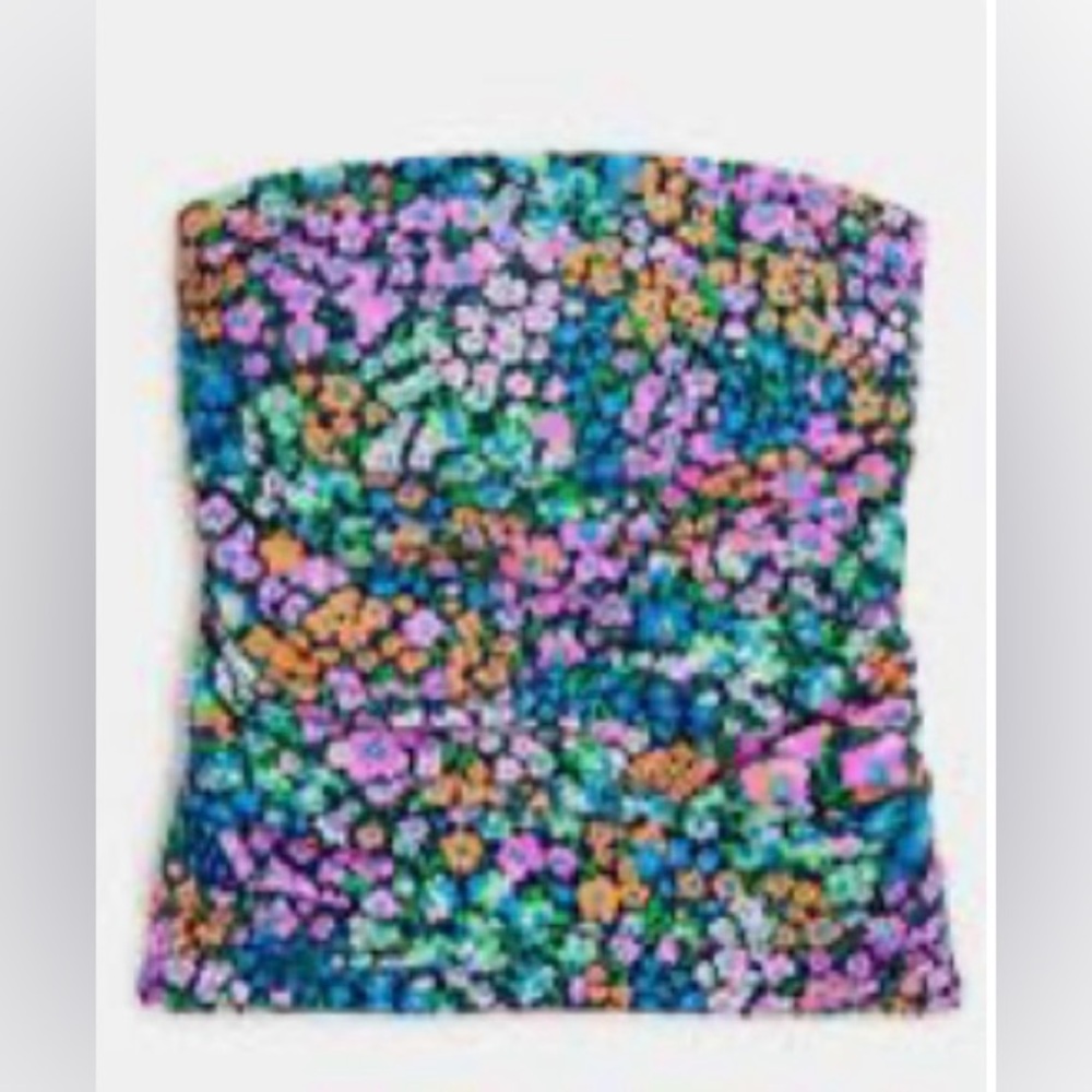 J.Crew Multicolor Floral Tankini - Picture 2 of 9
